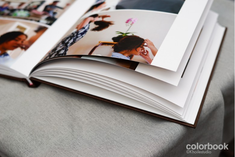 Bộ sưu tập PHOTOBOOK MỞ PHẲNG NGHỆ THUẬT - BÌA DA BÒ ÉP BẠC